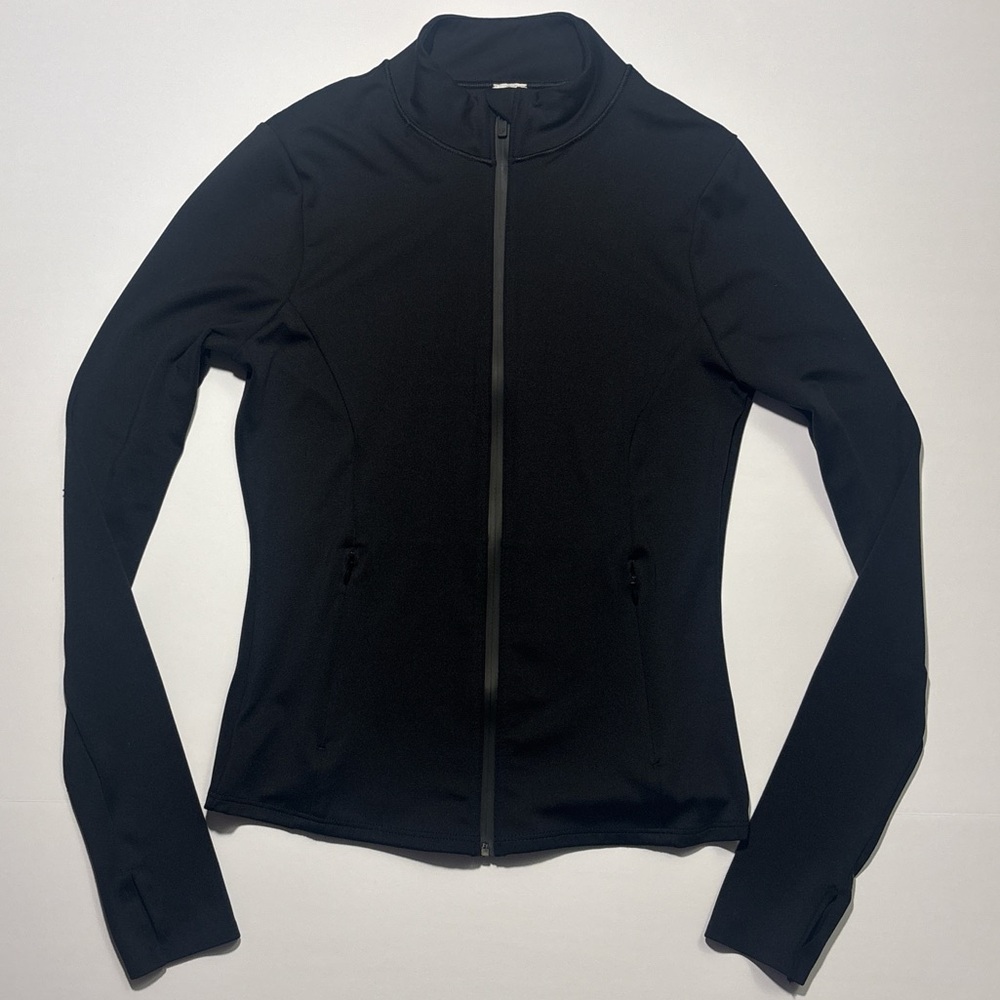 PINK Victoria’s Secret Black Full-Zip Athletic Jacket - Picture 4 of 9